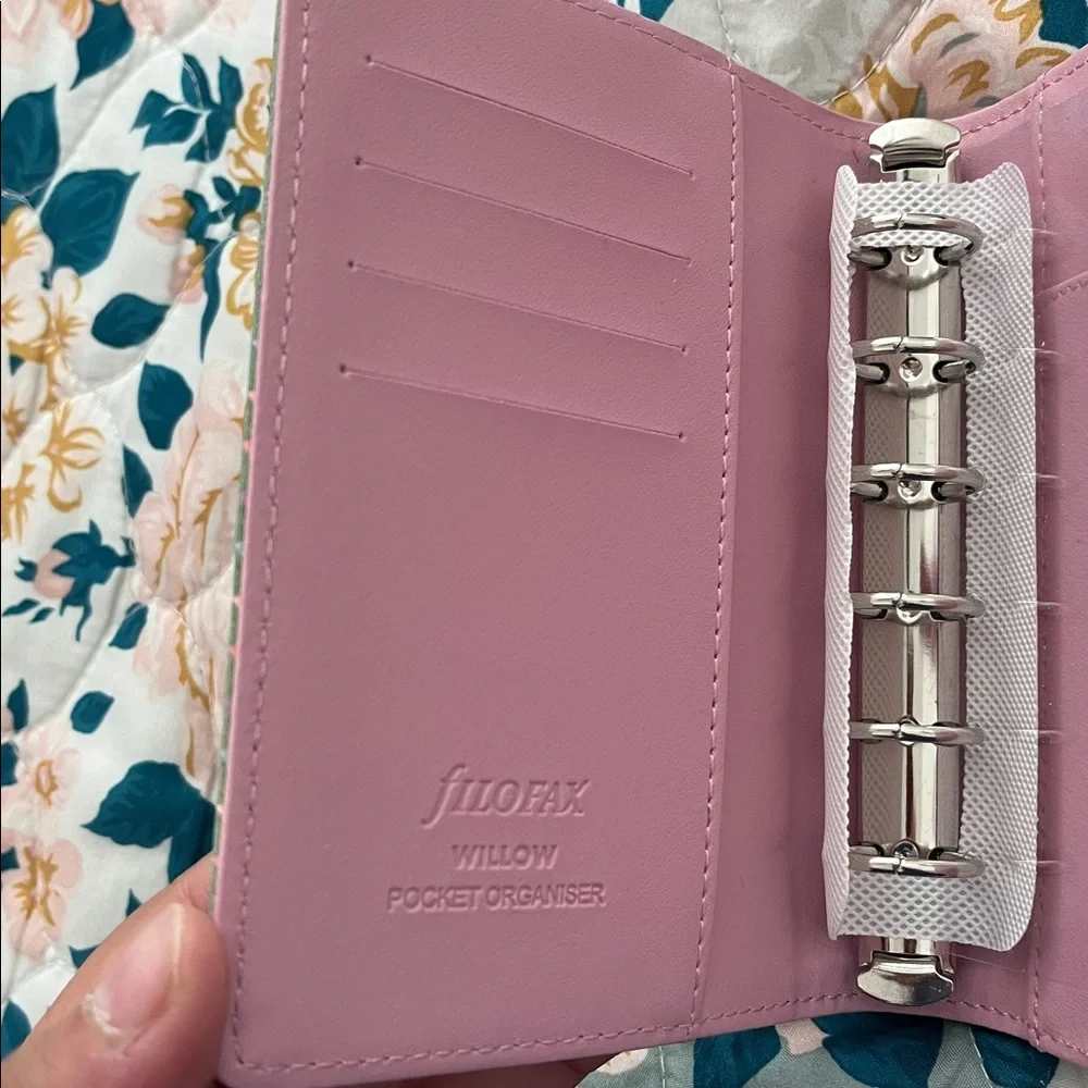 Willow Pink Pocket Organizer